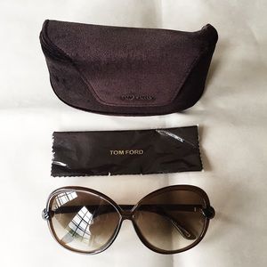 Tom Ford Brown Ingrid Sunglasses